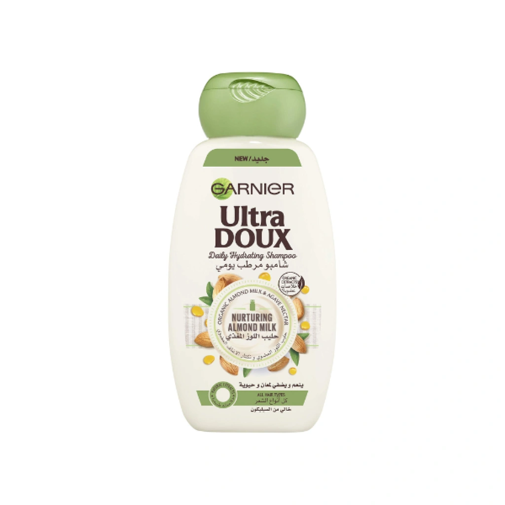 GARNIER ULTRA DOUX ALMOND MILK SHAMPOO 400ML