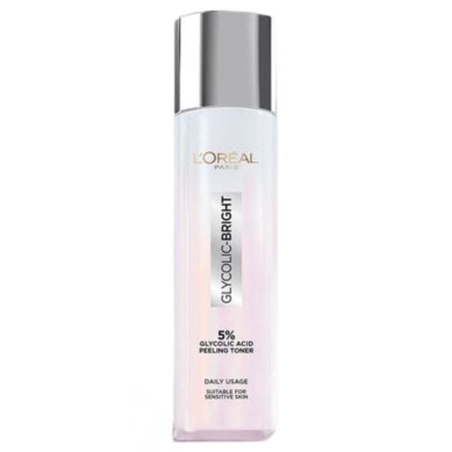 LOREAL PARIS GLYCO BRIGHT PEELING WATER 128ML TONER