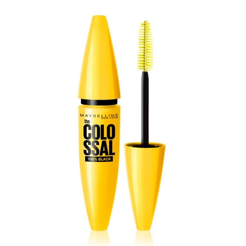 MAYBELLINE VOLUME EXPRESS COLOSSAL 100% BLACK MASCARA
