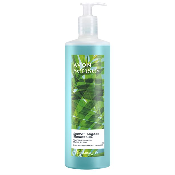 Avon Sense Secret Lagoon Body Wash