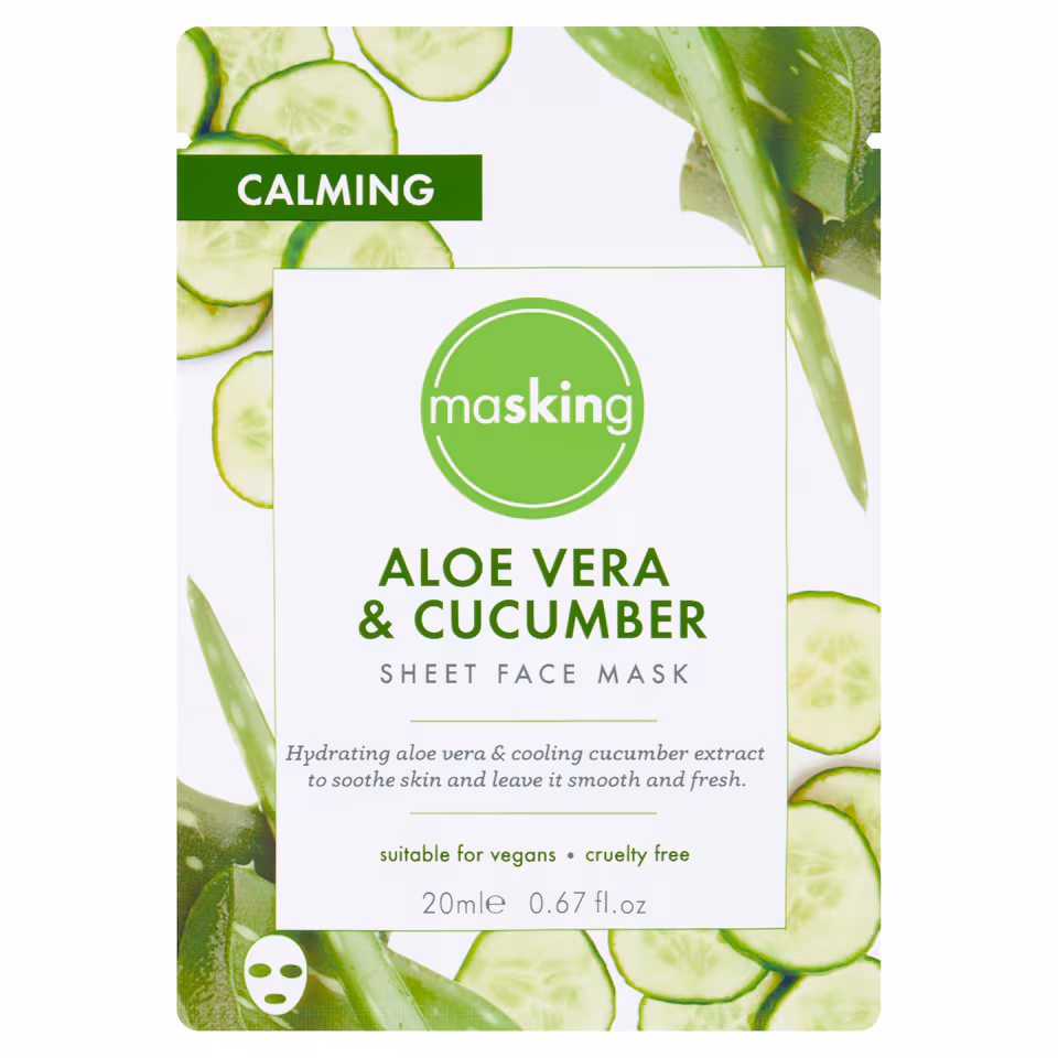 Cleansing Face Mask with Aloe &amp; Cucumber