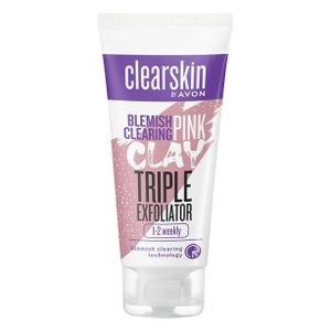 Blemish Clearing Pink Clay Exfoliator